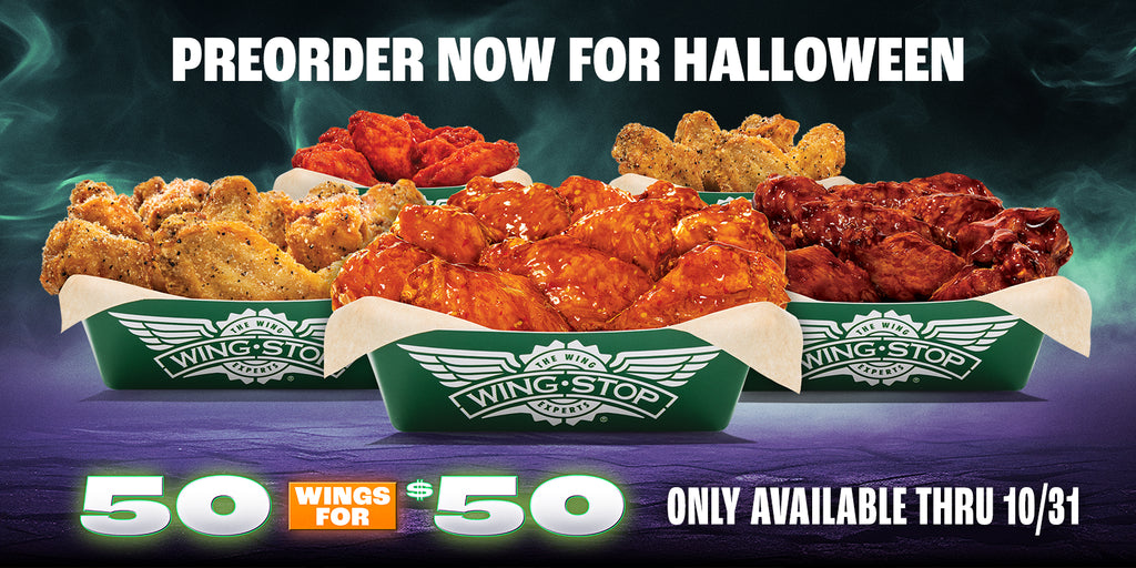 ENDED - 50 Wings for $50 at Wingstop