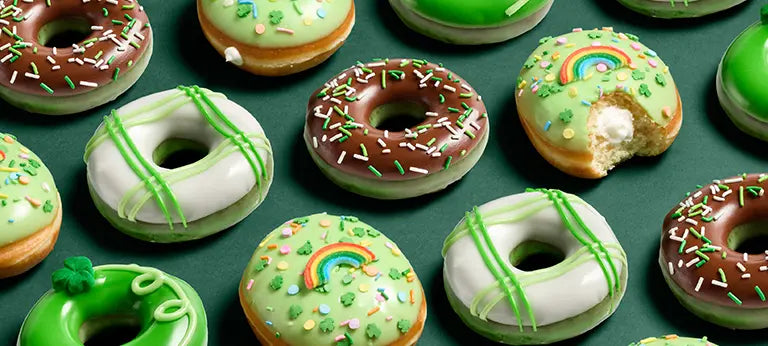 Wear Green for a FREE Krispy Kreme Green O’riginal Glazed Doughnut 3/16-3/17