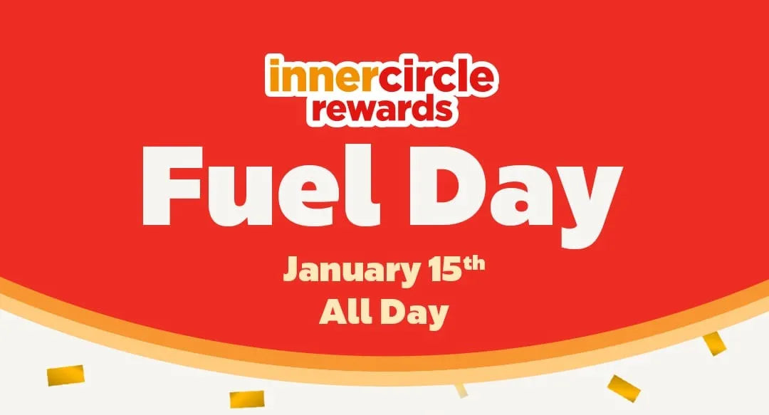 40¢ Off Per Gallon at Circle K for Rewards Members on 1/15