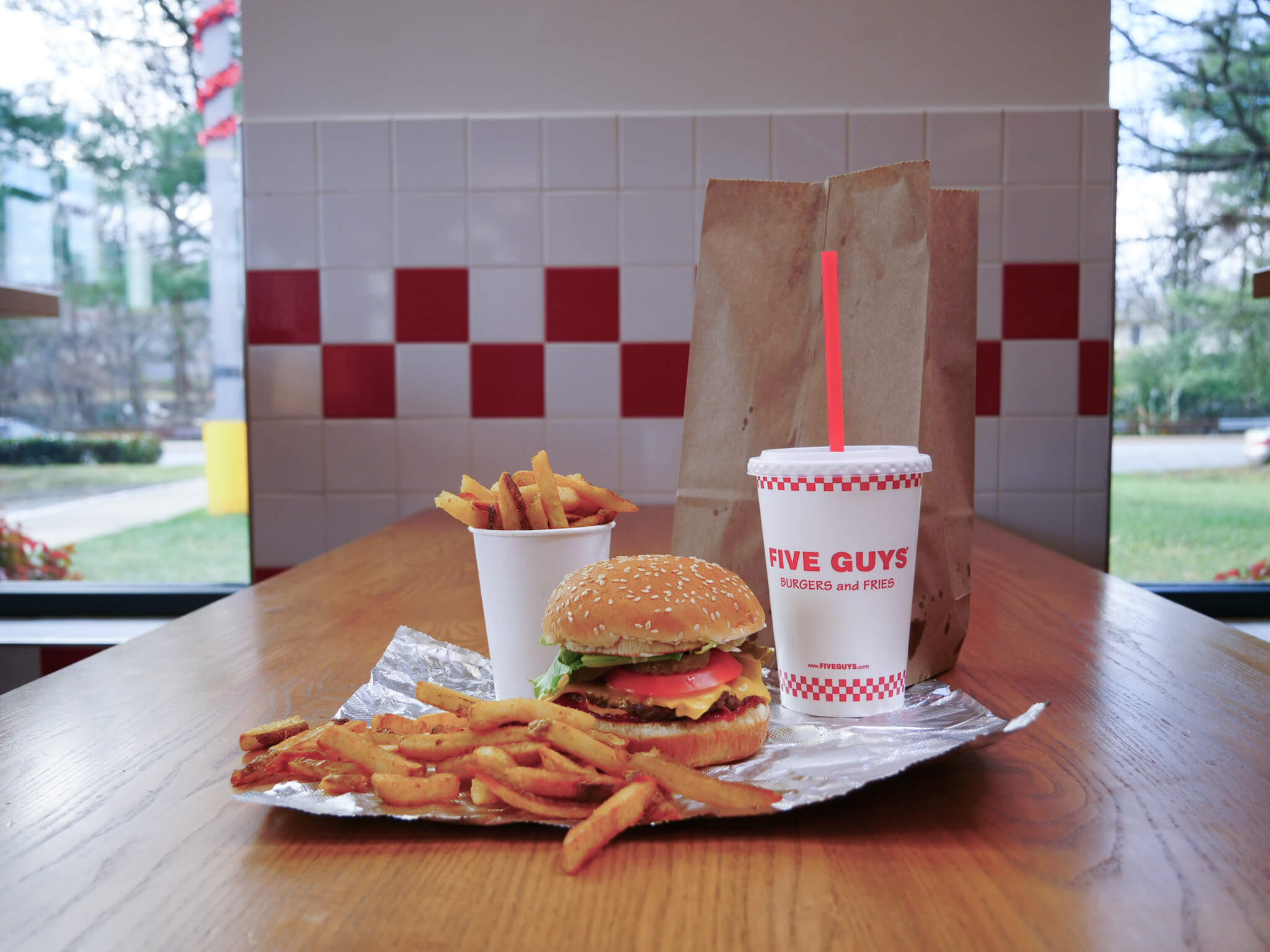 BOGO Burgers at Five Guys 2/17
