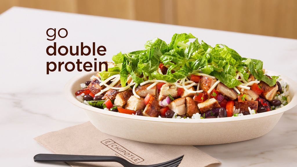 Free Double Protein Today at Chipotle