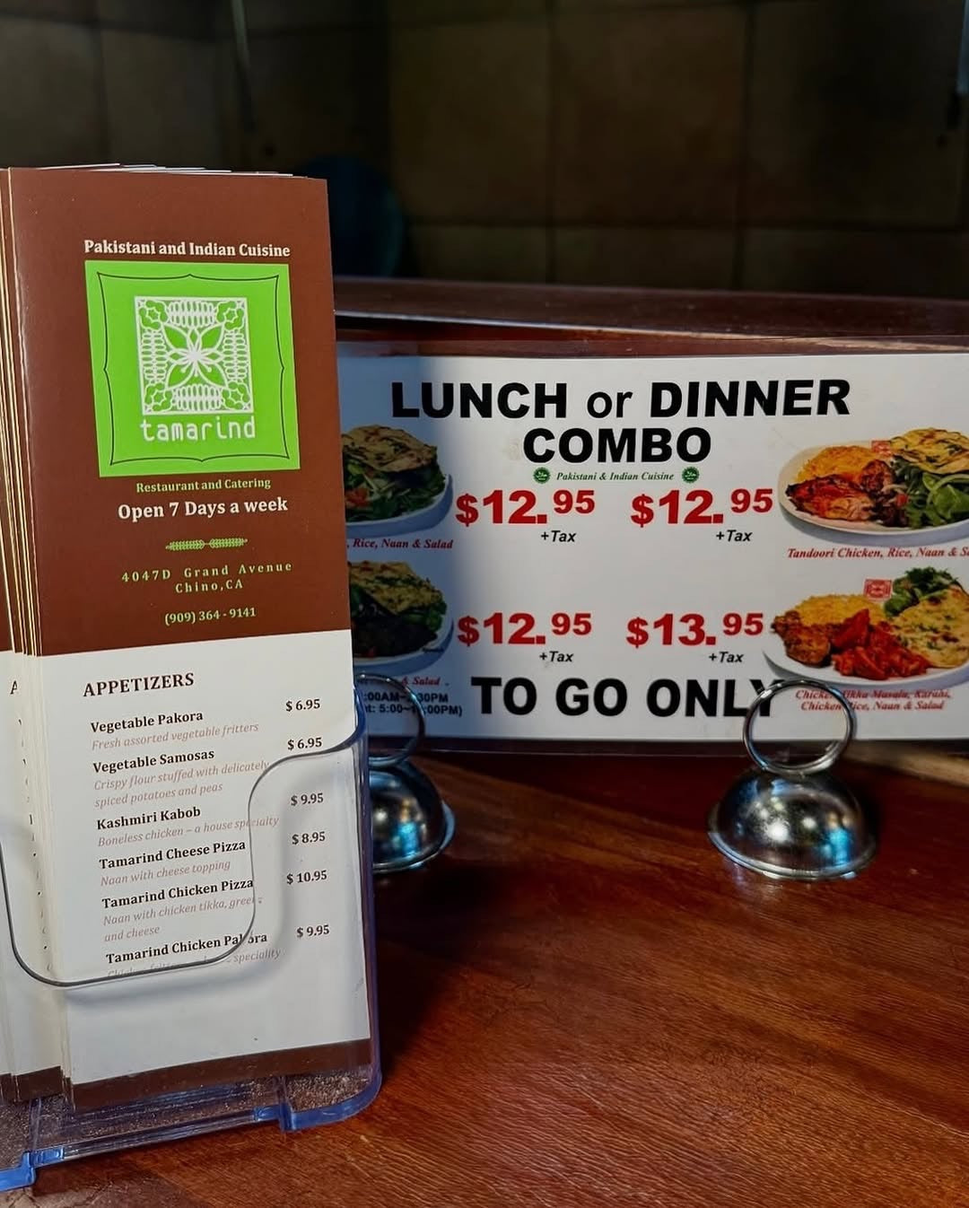 Daily $18.95 Lunch Buffet and Special Lunch & Dinner Combos at Tamarind