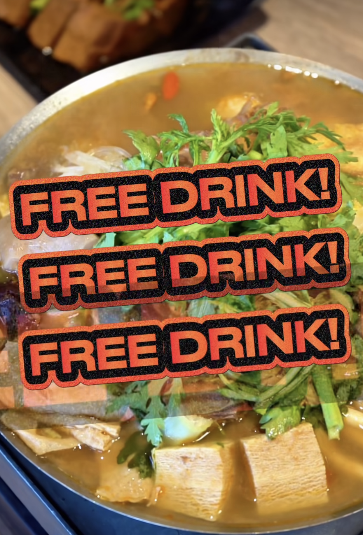 Free Drink w/ $100 Gift Card at Boiling Point