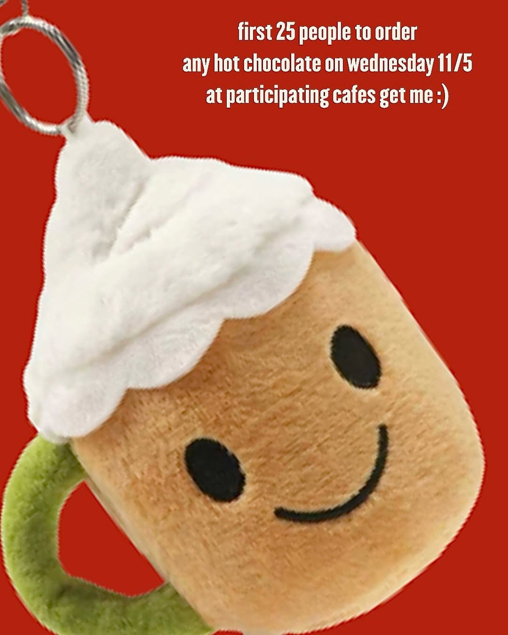 ENDED - Free Keychain with Hot Chocolate Purchase at Panera Bread