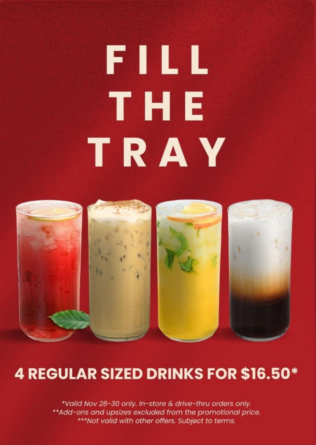 Fill the Tray at 7 Leaves Café for $16.50