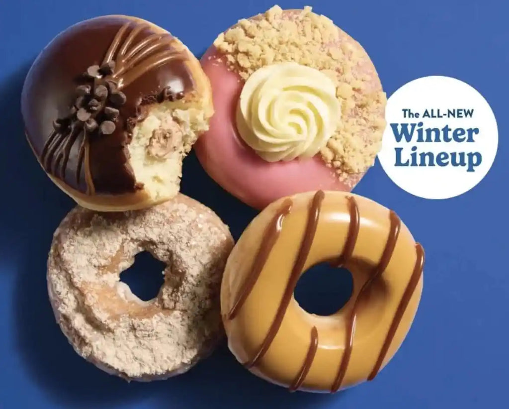 FREE Cozy Winter Donut with Purchase at Krispy Kreme on 1/26