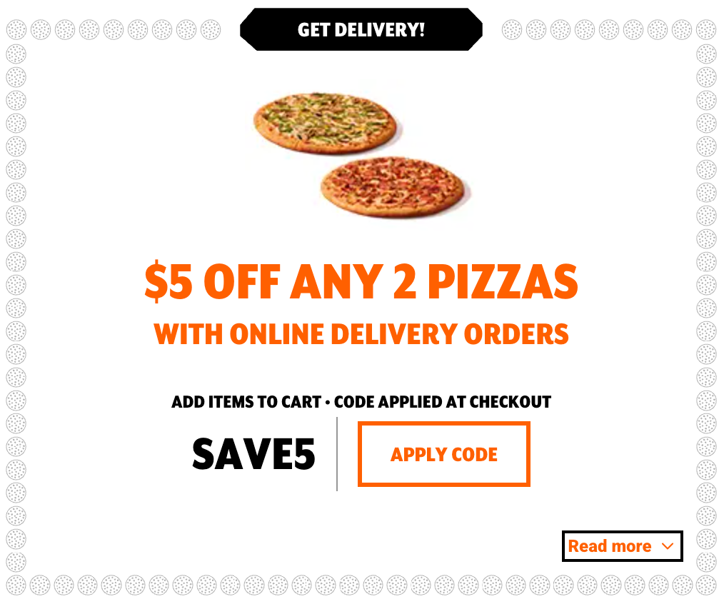 15% off $15 at Little Caesars