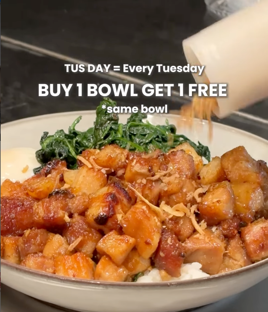 BOGO Bowls Every Tuesday at Take Ur Seat