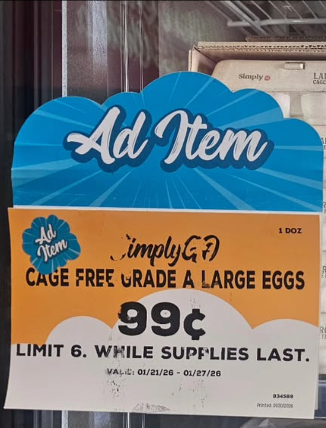 $0.99 Eggs at Grocery Outlet
