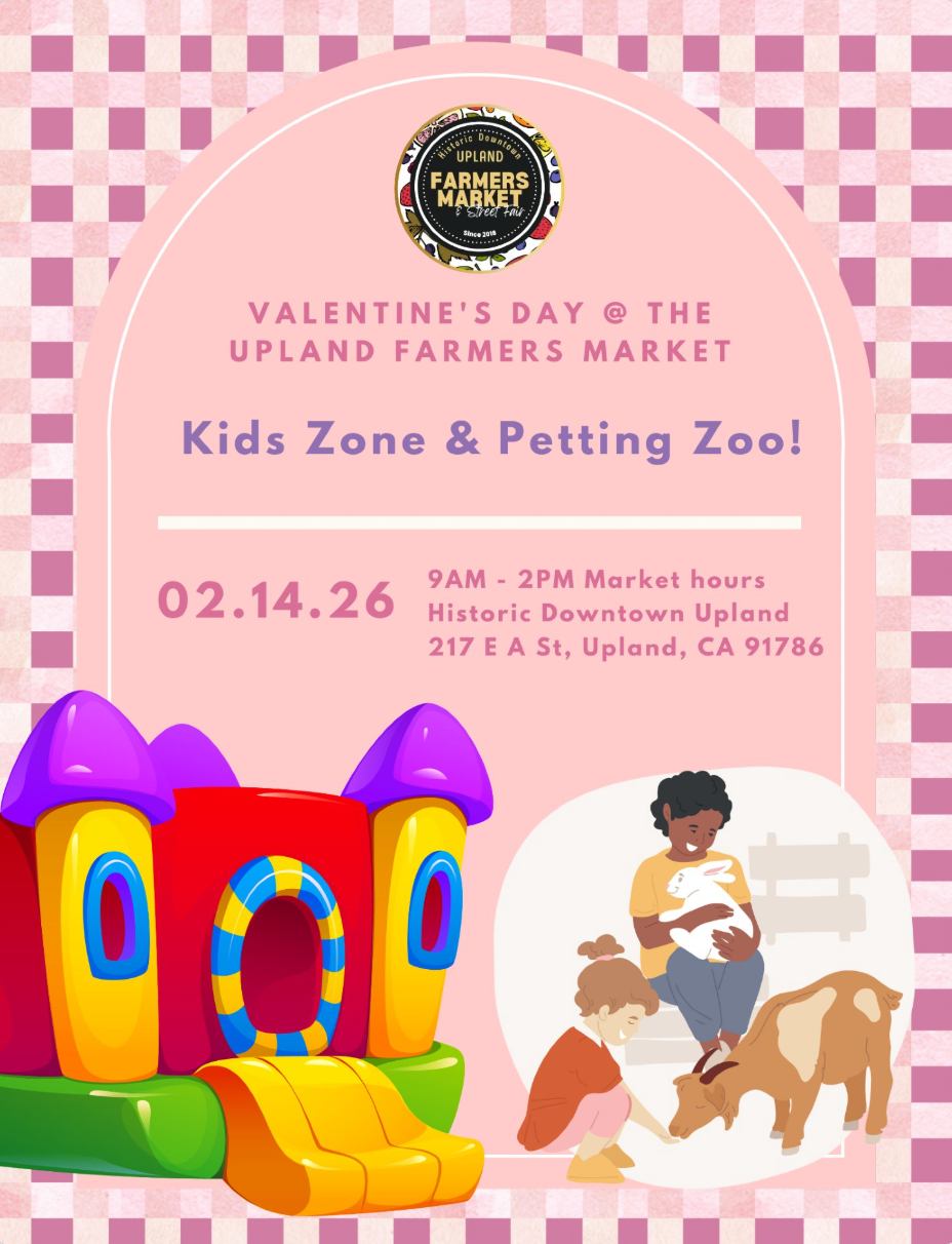 Mickey & Minnie Meet & Greet at Upland Farmers Market 2/14
