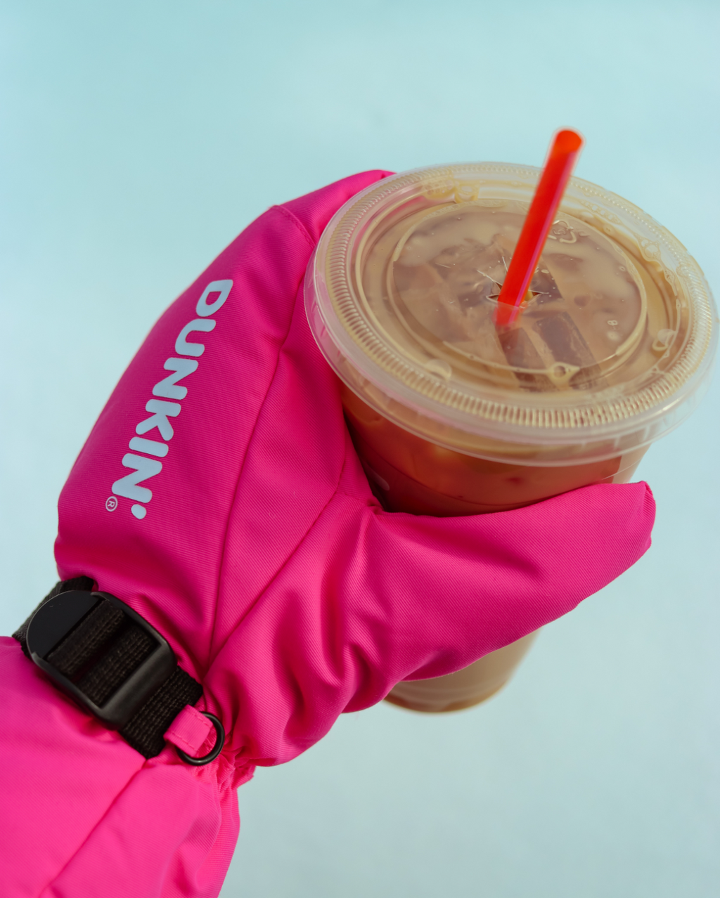 Free Glove While Supplies Last with Any Iced Beverage at Dunkin'