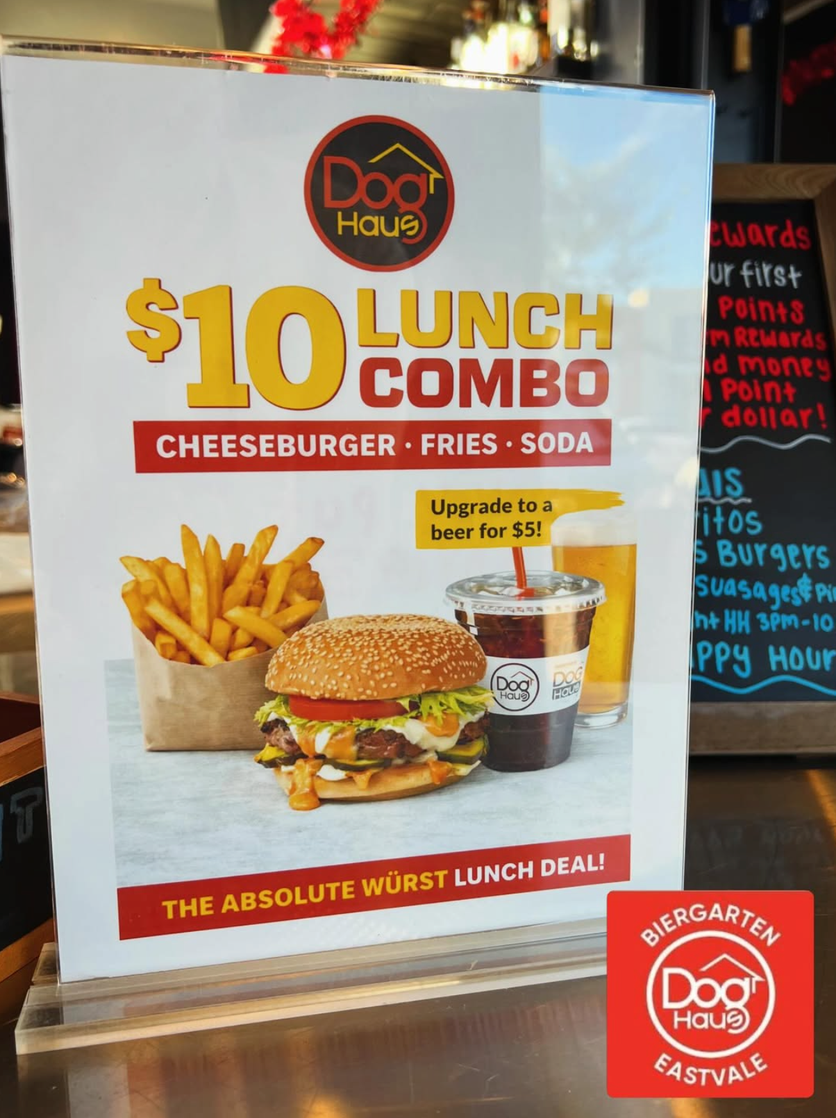 $10 Lunch Combo at Dog Haus Eastvale