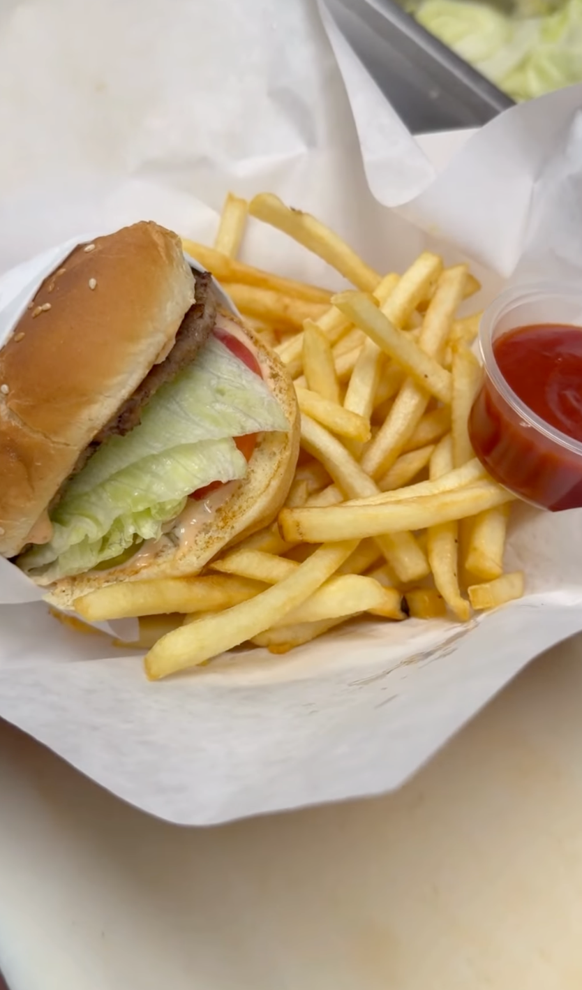 40¢ Hamburger & Fries at the Pomona Valley Indoor Swap Meet Until 4/17