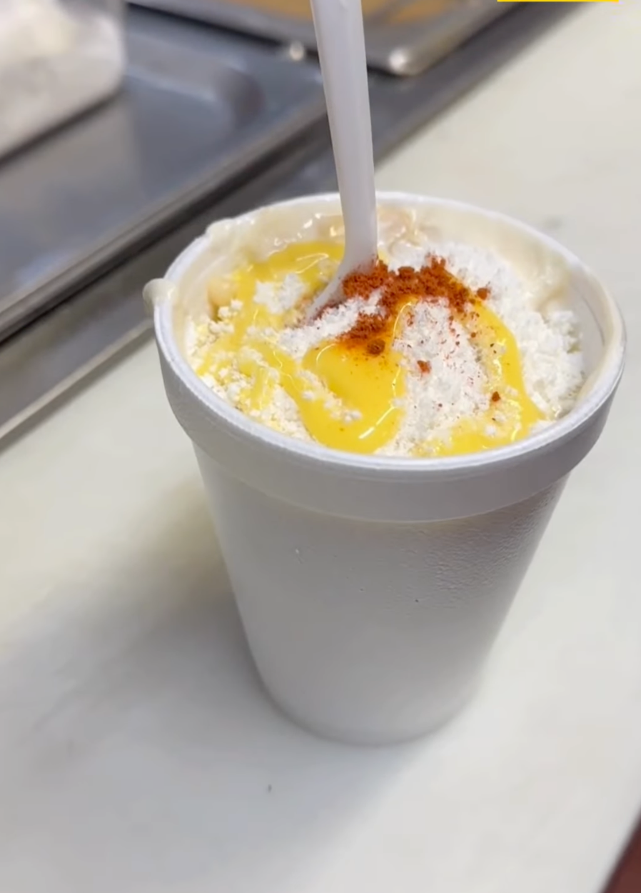 $1 Corn in a Cup at the Pomona Valley Indoor Swap