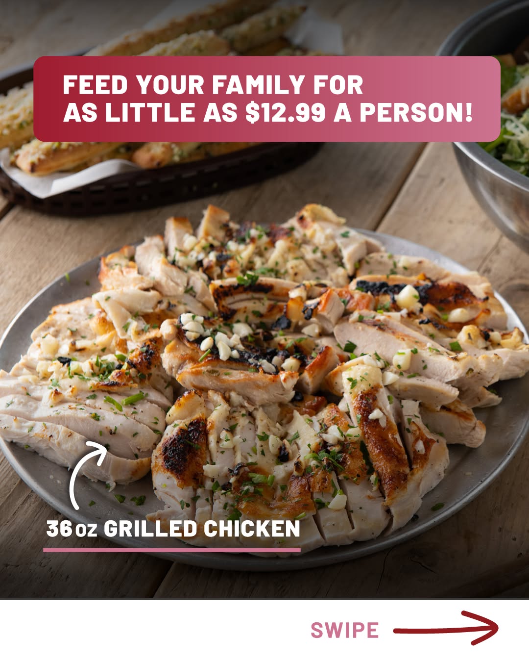 "We Got Dinner, Mom" Packages at Stonefire Grill