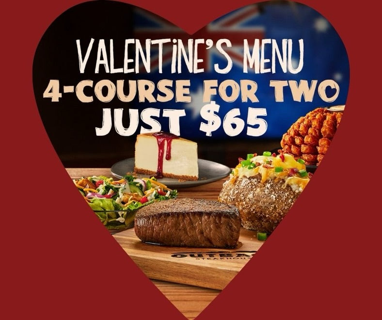 4-Course Meal for Two for $65 at Outback Steakhouse