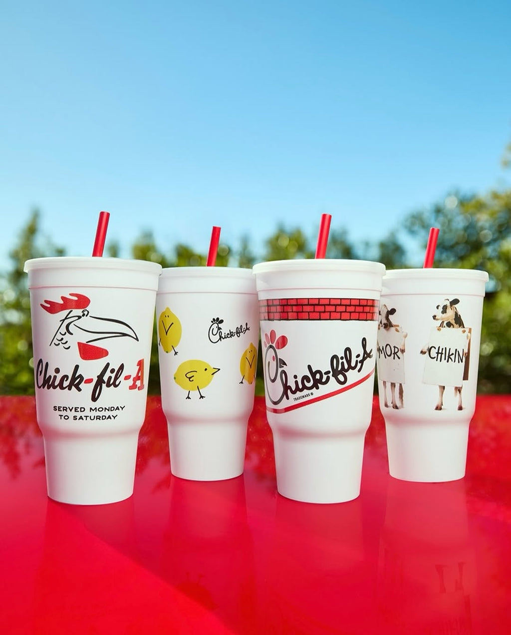 Collectible Cups at Chik-fil-A for a Chance to Win Free Free Food for a Year!