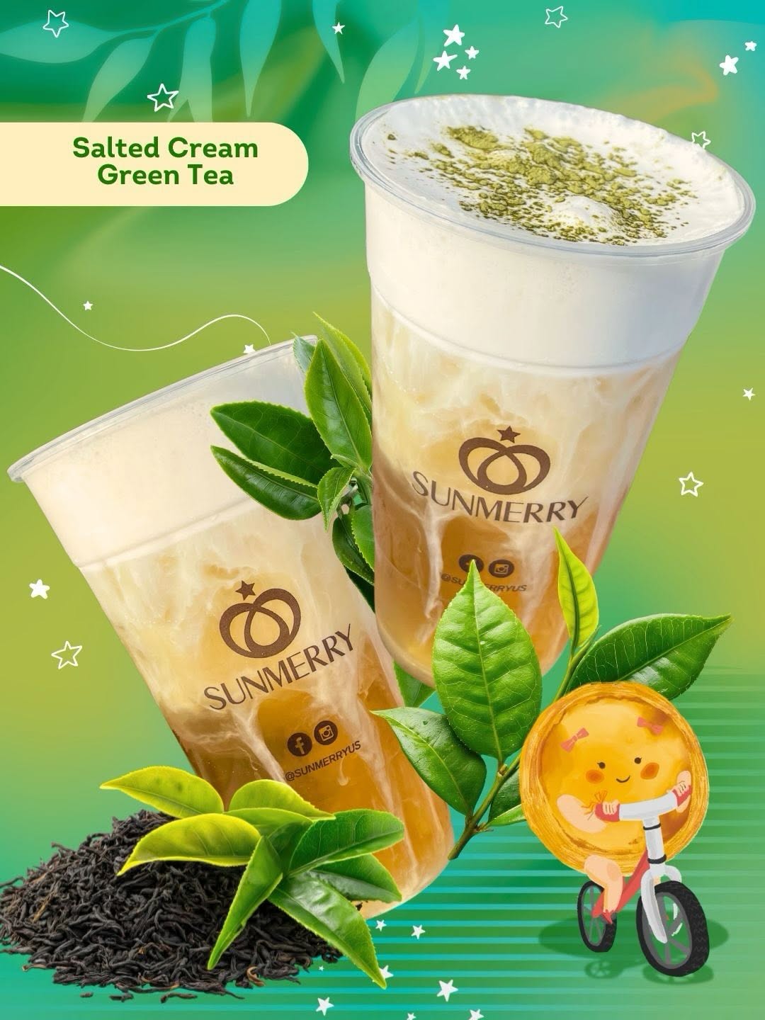 BUY 1 GET 1 FREE Teas at Sunmerry Bakery