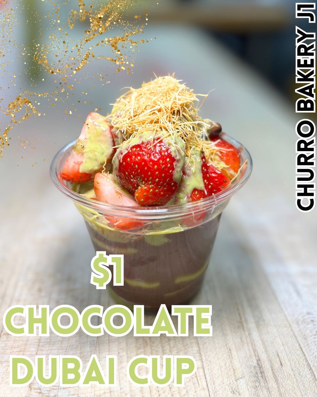 $1 Dubai Chocolate Strawberries at the Pomona Valley Indoor Swap Meet 3/9-3/13