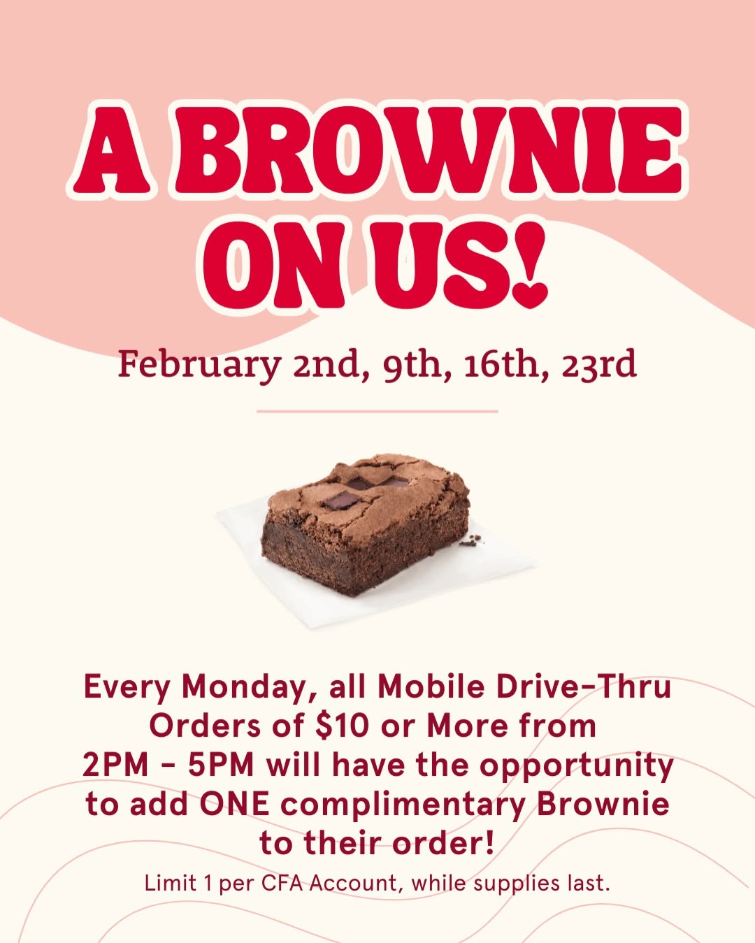 February Events & Freebies at Chick-Fil-A Chino Hills