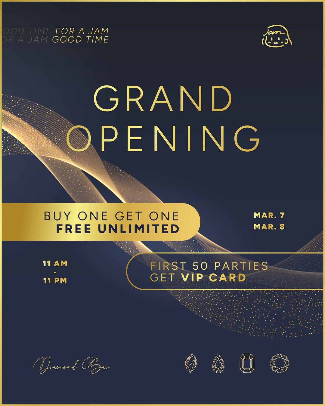 Jam Jam Tea Diamond Bar Grand Opening