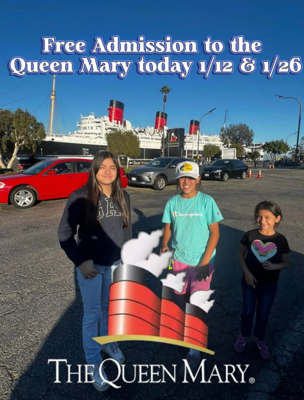 Free Admission Day on the Queen Mary 1/26