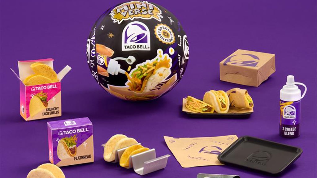 TikTok Live Giveaway for a Chance to Win Taco Bell's Miniverse Collectibles